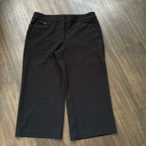 Loft Wide Leg Curvy Crop Pant 16P